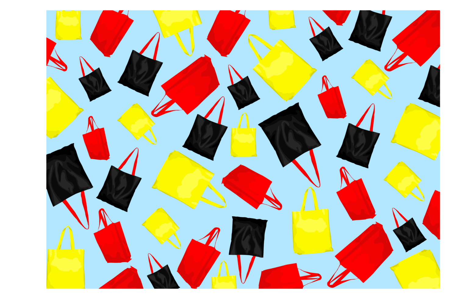 Tote Bag Pattern Background png