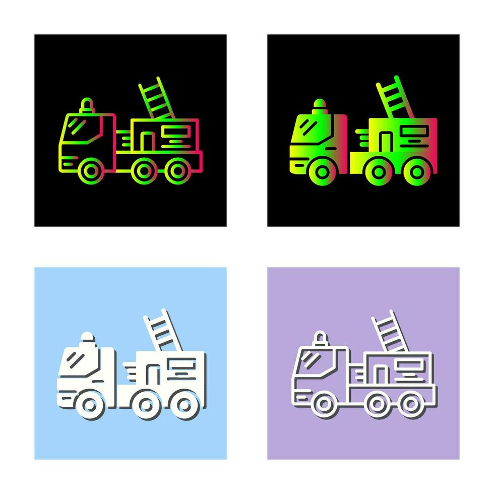 Fire Truck Vector Icon