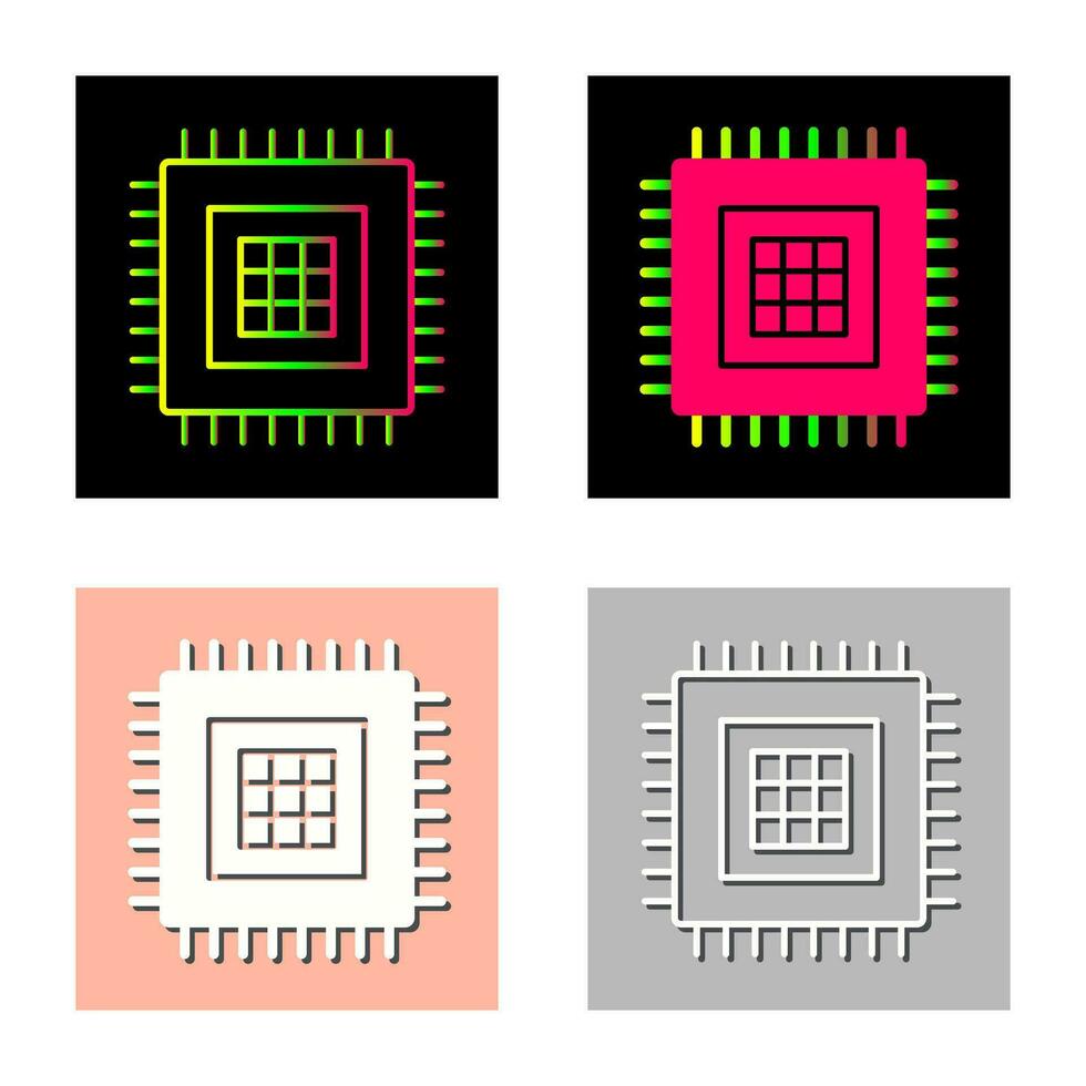 Processor Vector Icon