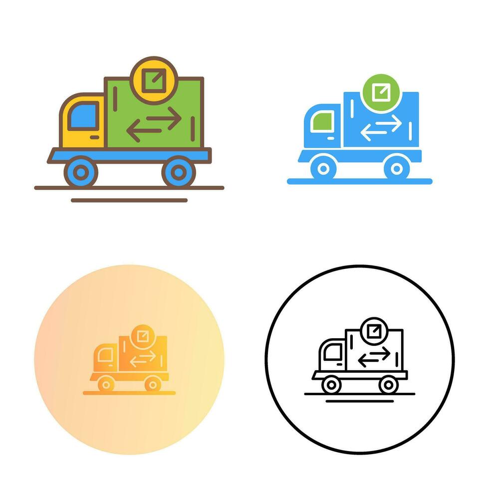 Delivery Truck Vector Icon