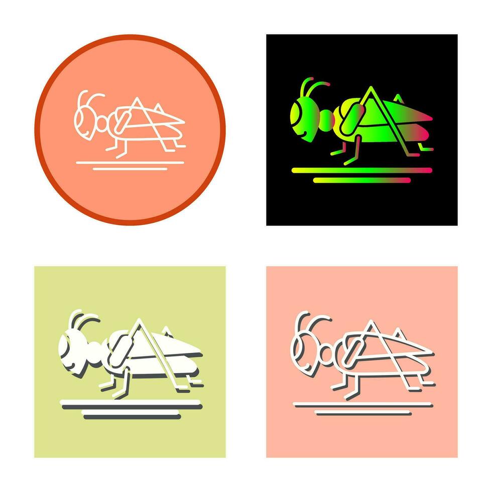 Grasshopper Vector Icon
