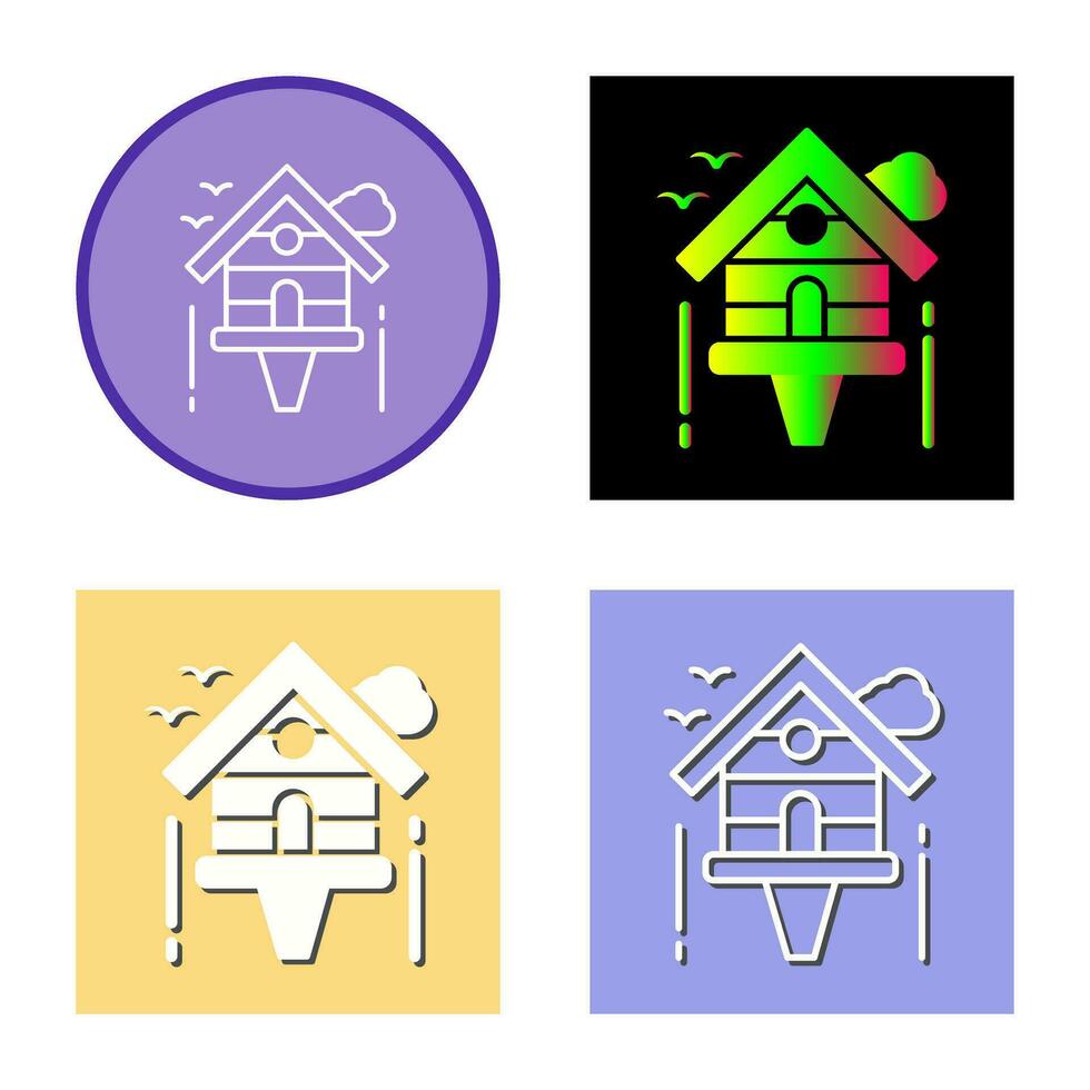 Birdhouse Vector Icon