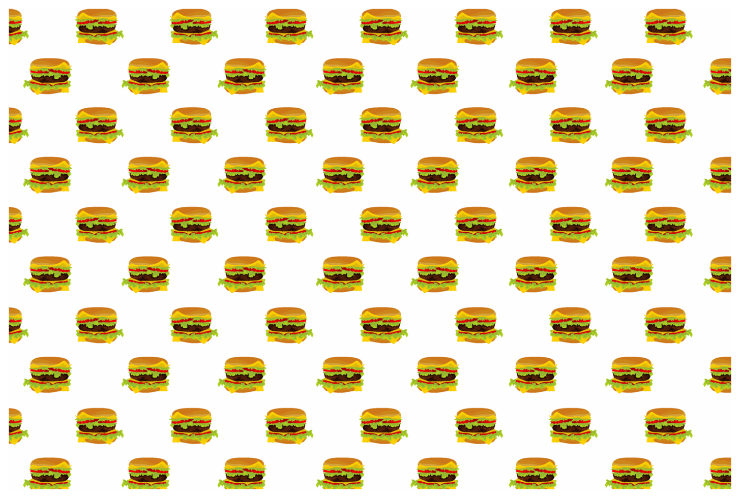 Hamburger Pattern Background png