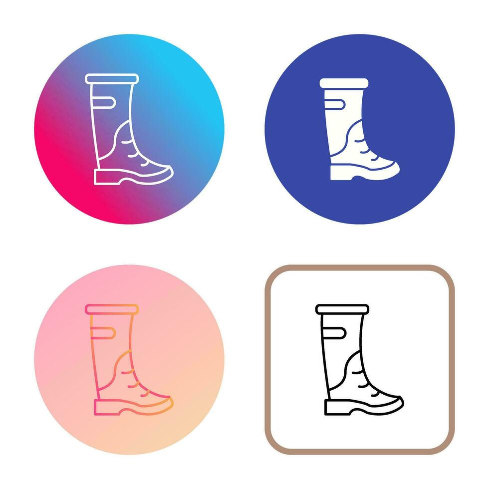 Rain Boots Vector Icon