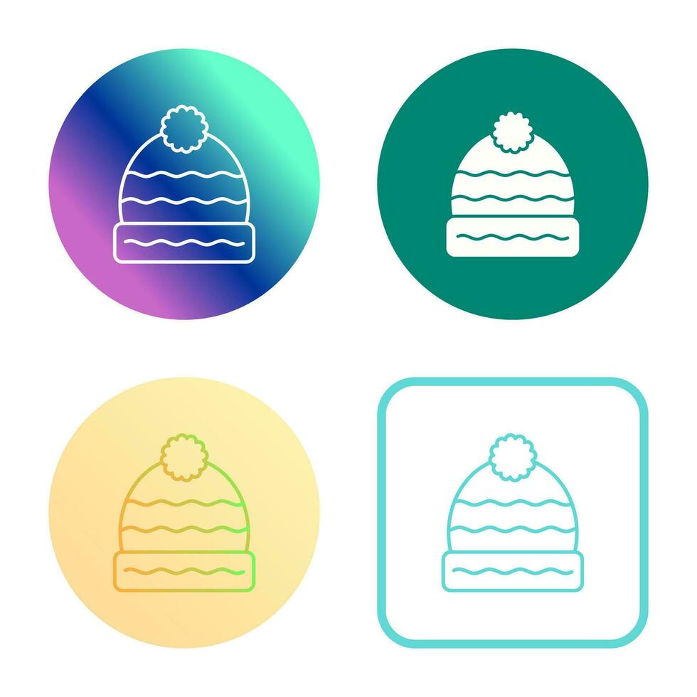 Winter Hat Vector Icon