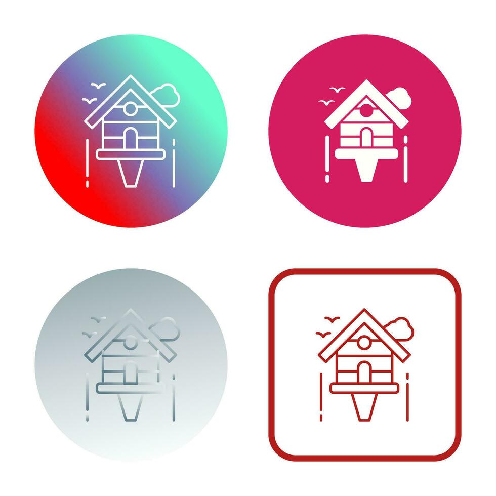 Birdhouse Vector Icon