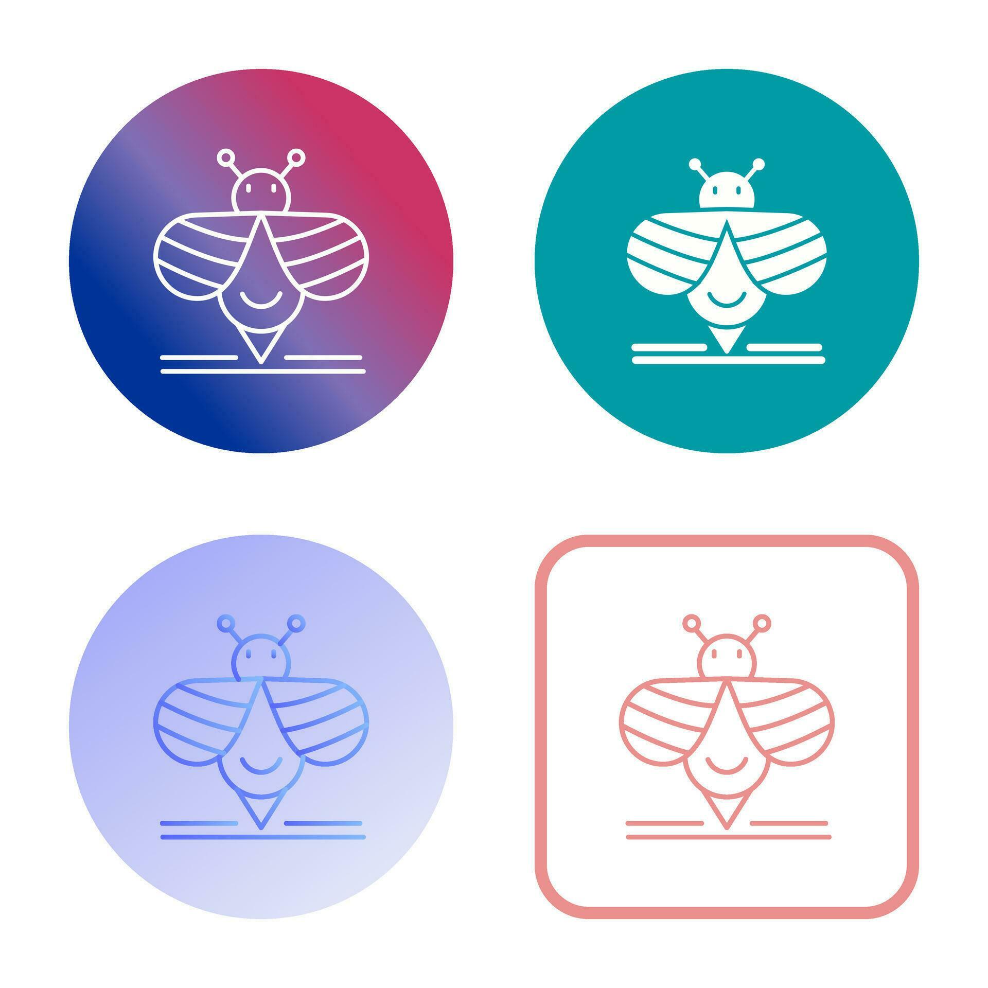 Bee Vector Icon 34131331 Vector Art at Vecteezy