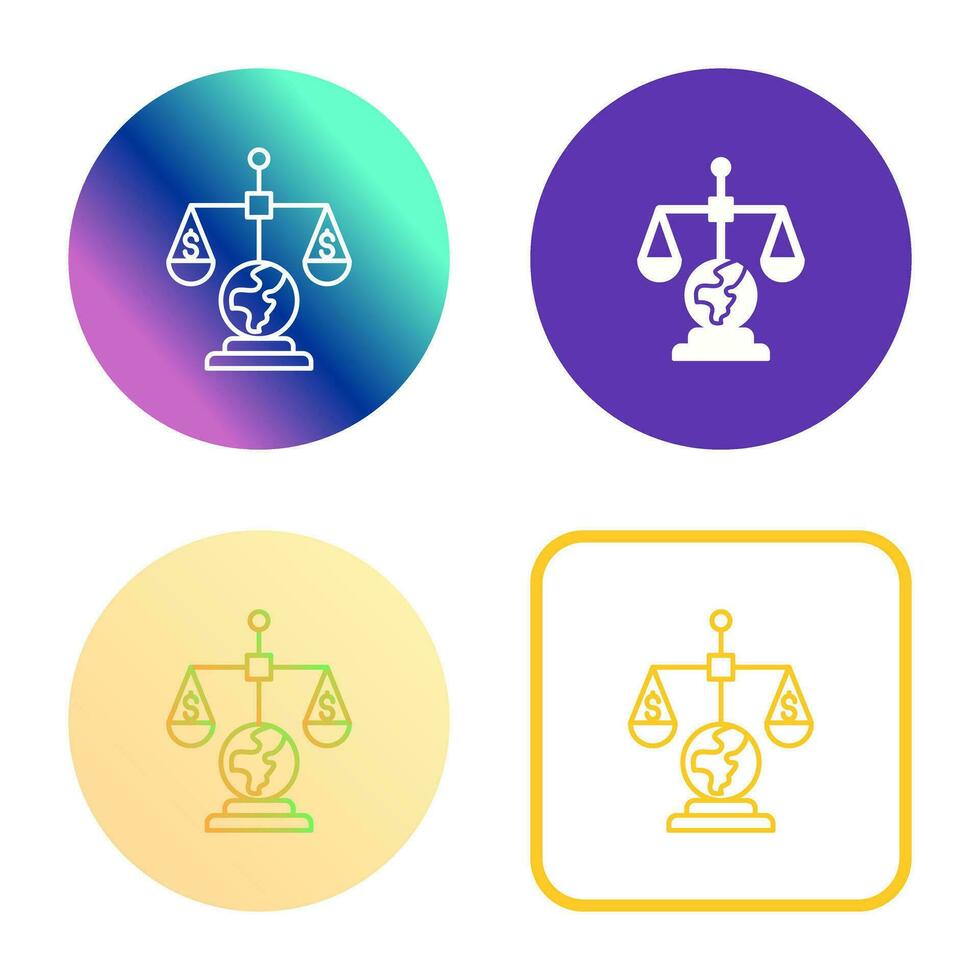 International Law Vector Icon