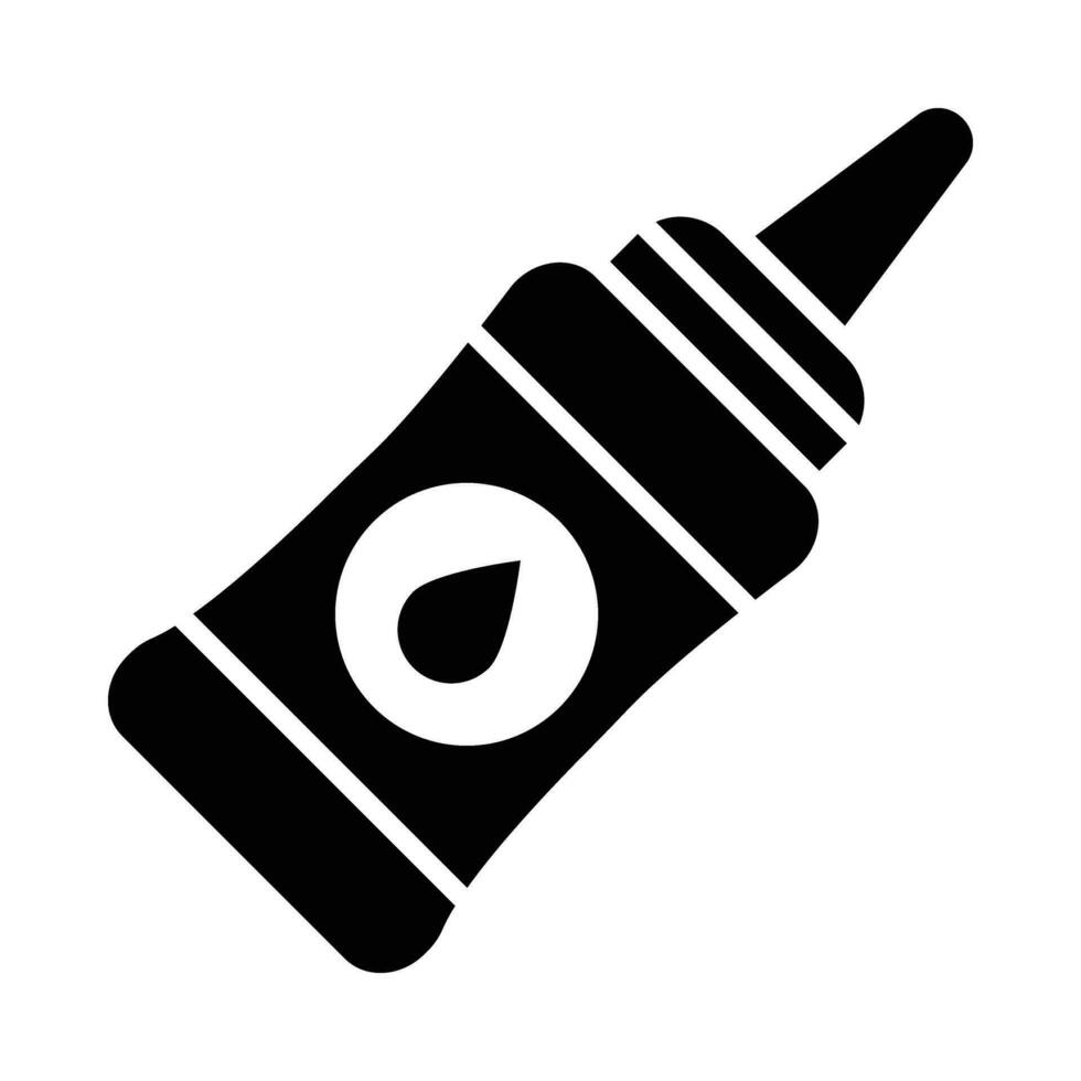 Liquid Glue Vector Glyph Icon For Personal And Commercial Use.