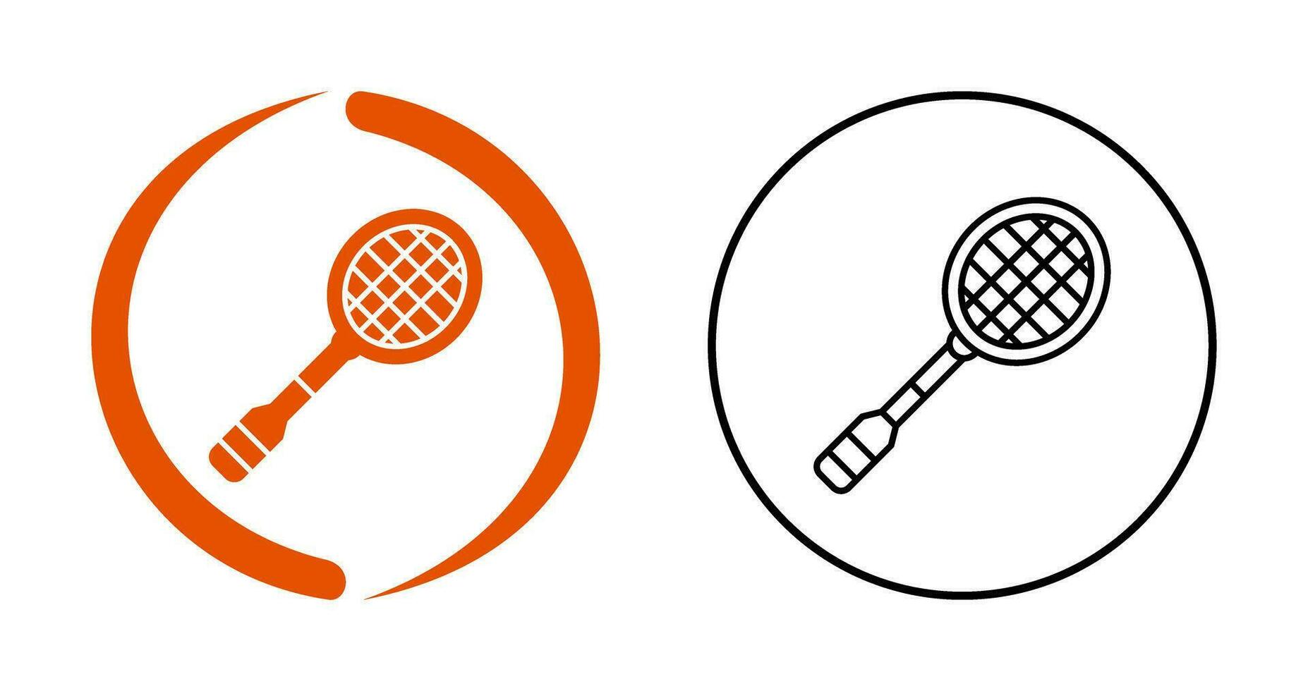 Racket Vector Icon