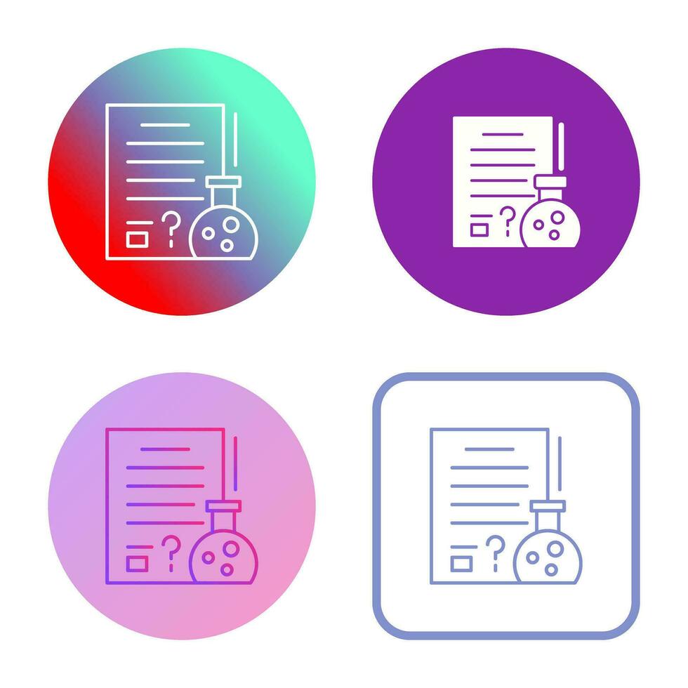 Hypothsis Vector Icon