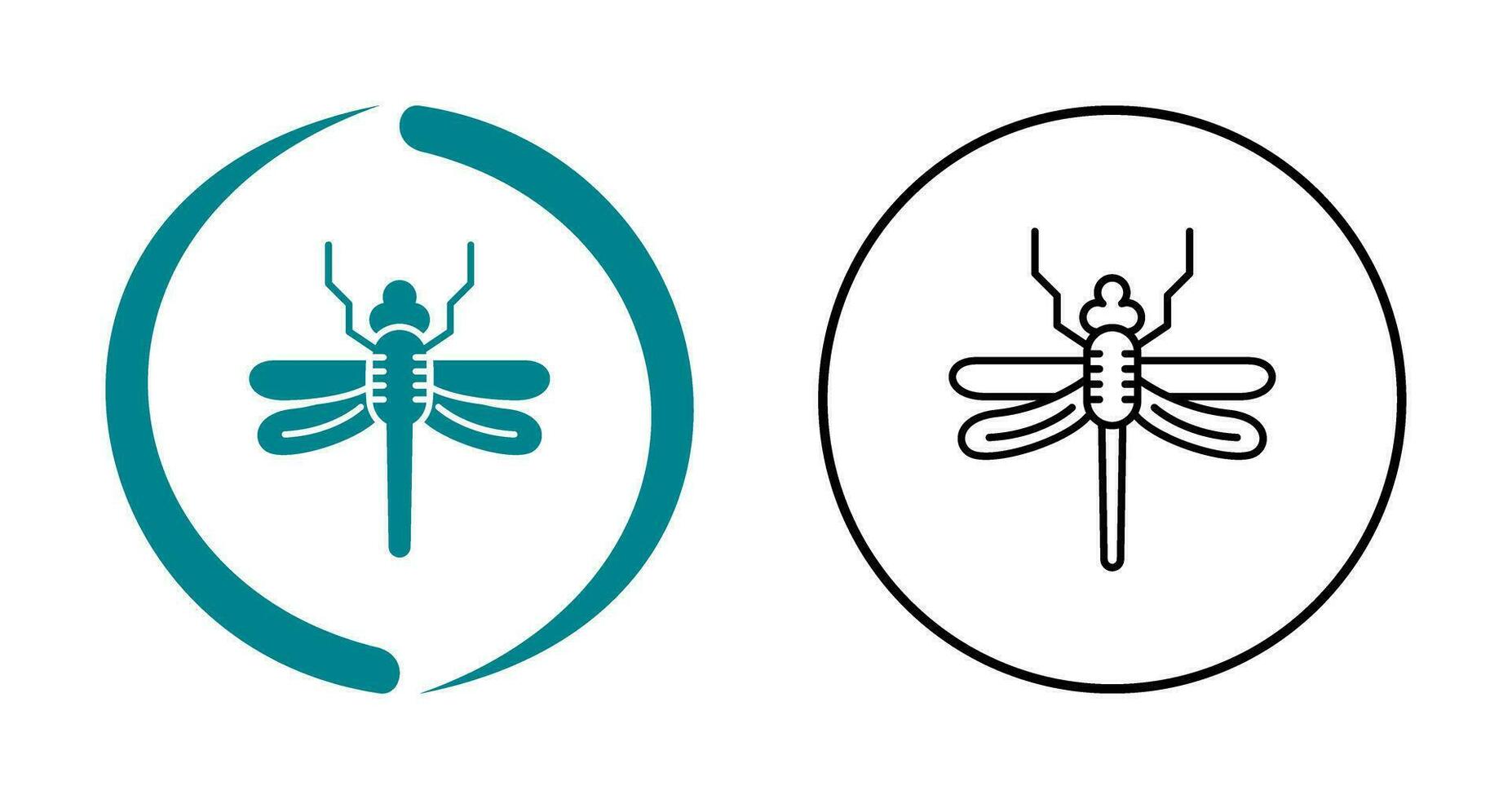 Dragonfly Vector Icon