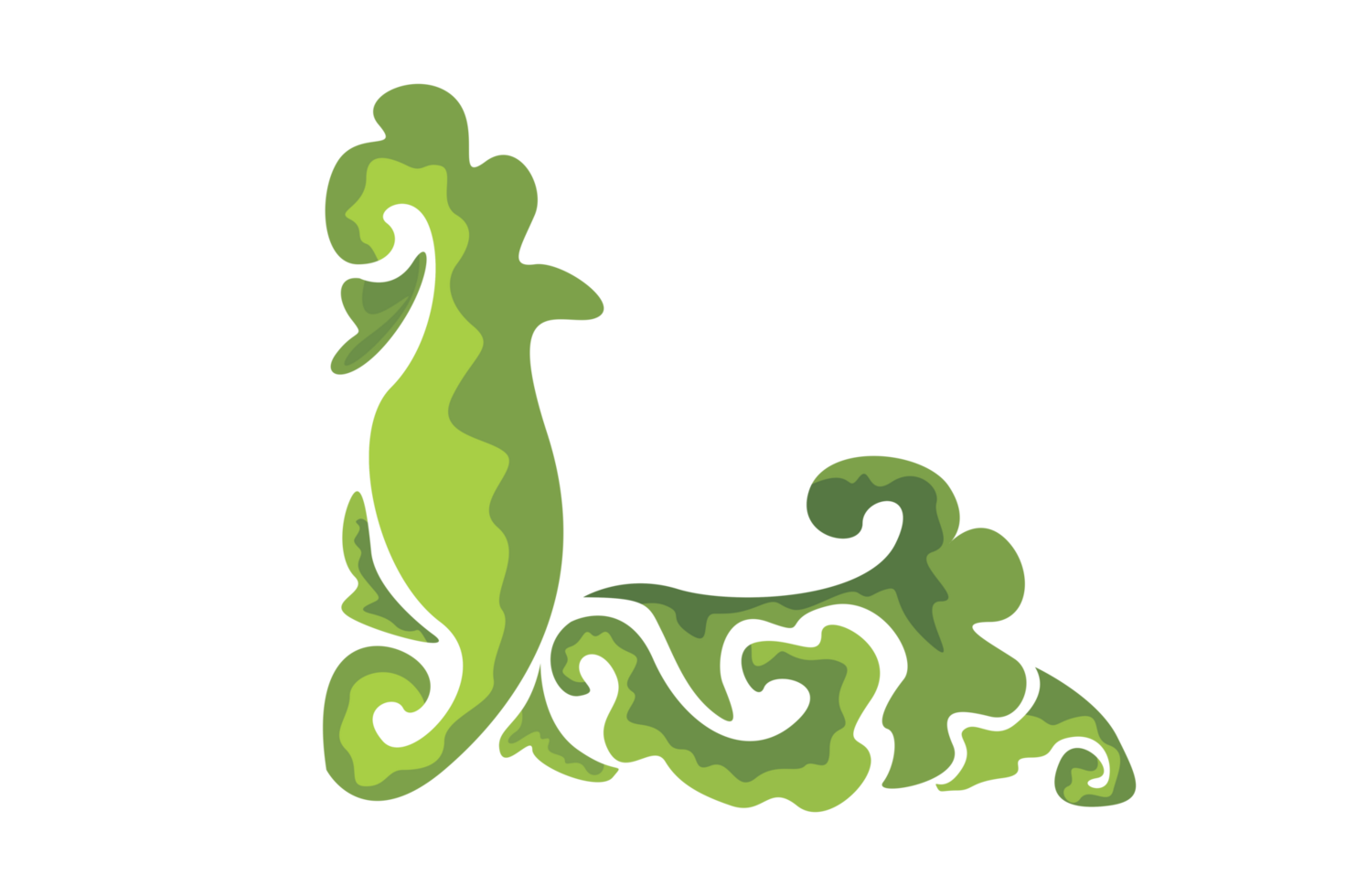 Flora Ornament Border With Design With Transparent Background png