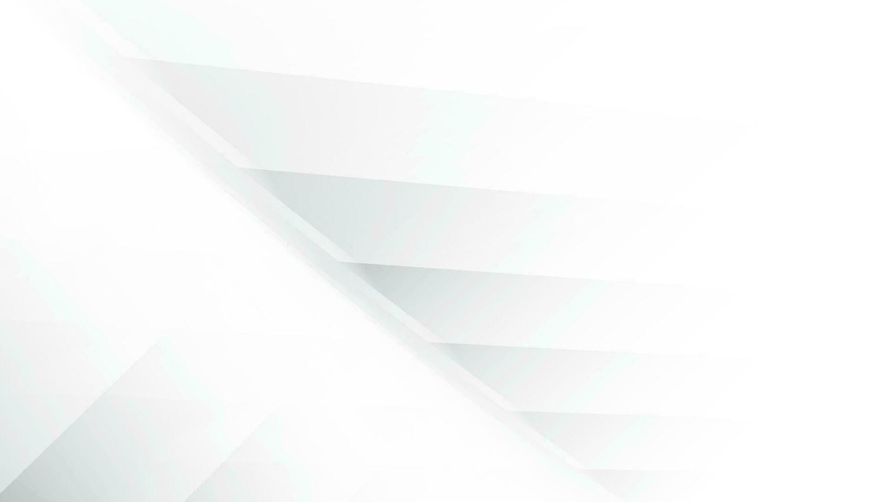 Abstract geometric white and gray color background. Vector illustration.