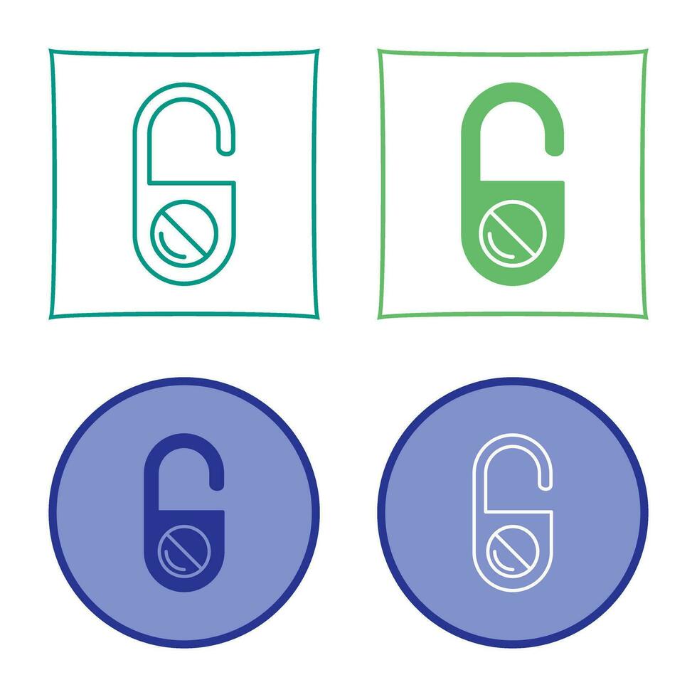Do Not Disturb Vector Icon