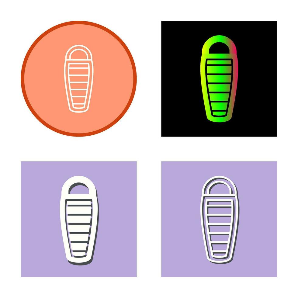 Sleeping Bag Vector Icon
