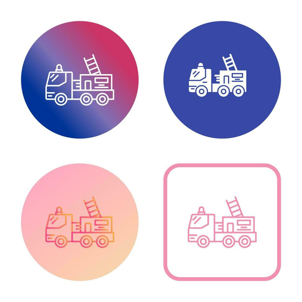 Fire Truck Vector Icon