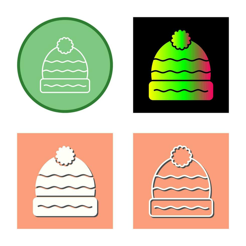 Winter Hat Vector Icon