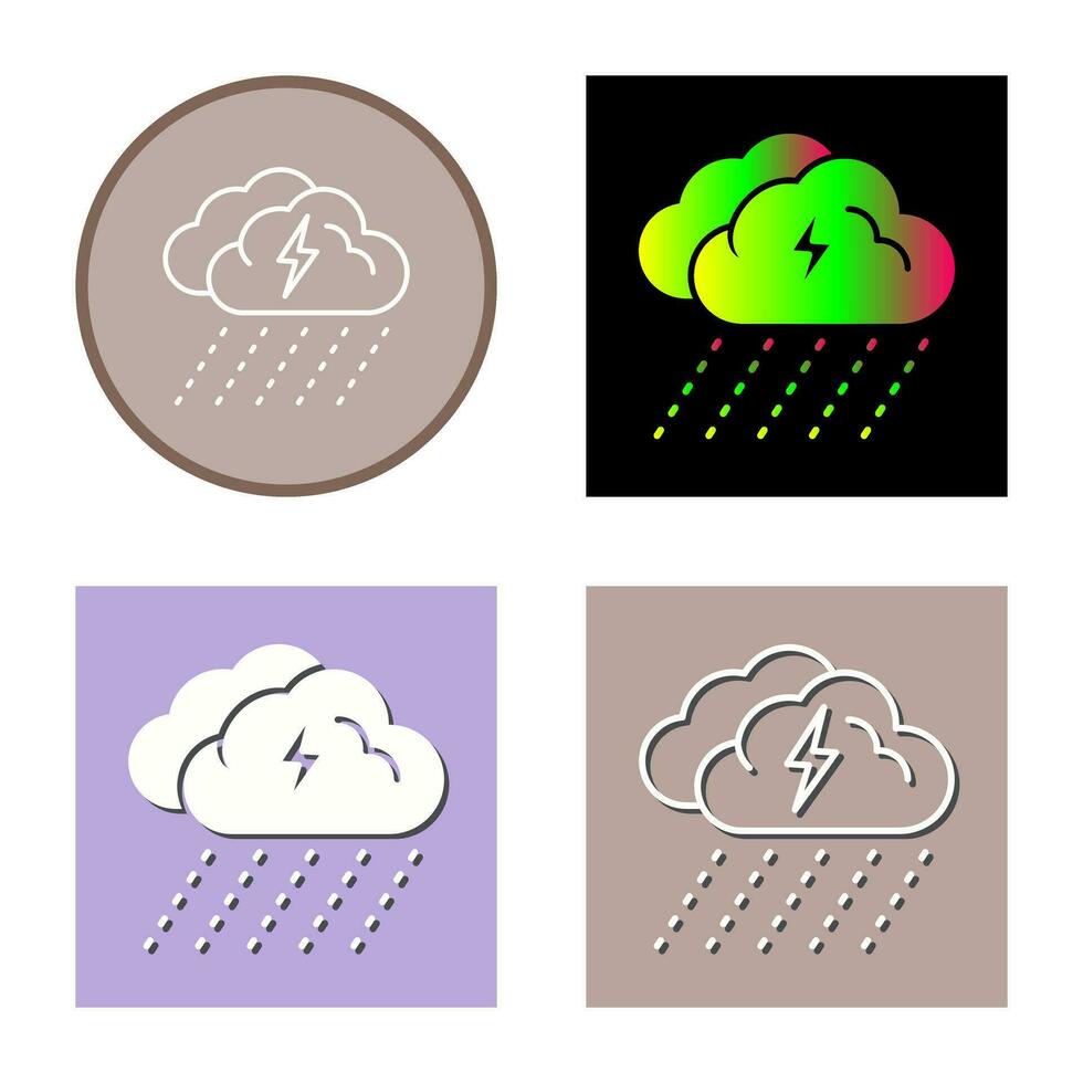 Rainy Day Vector Icon