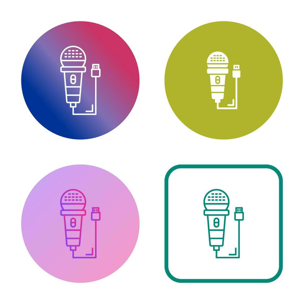 Microphone Vector Icon