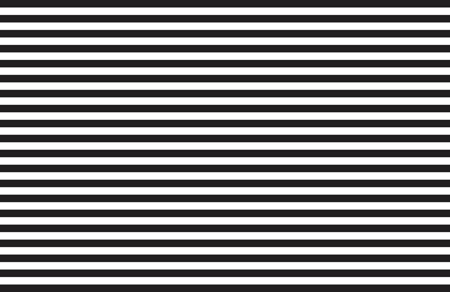 Black and white striped horizontal lines background vector