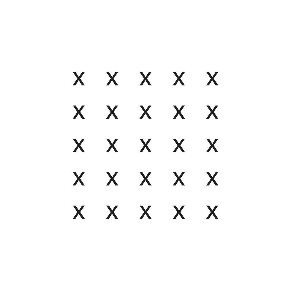 Cross-pattern design element vector illustration