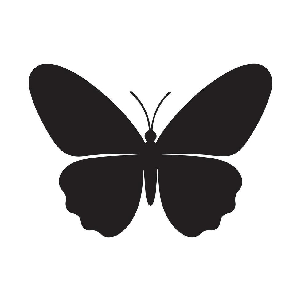 Abstract Vector Butterfly Icon Design Template