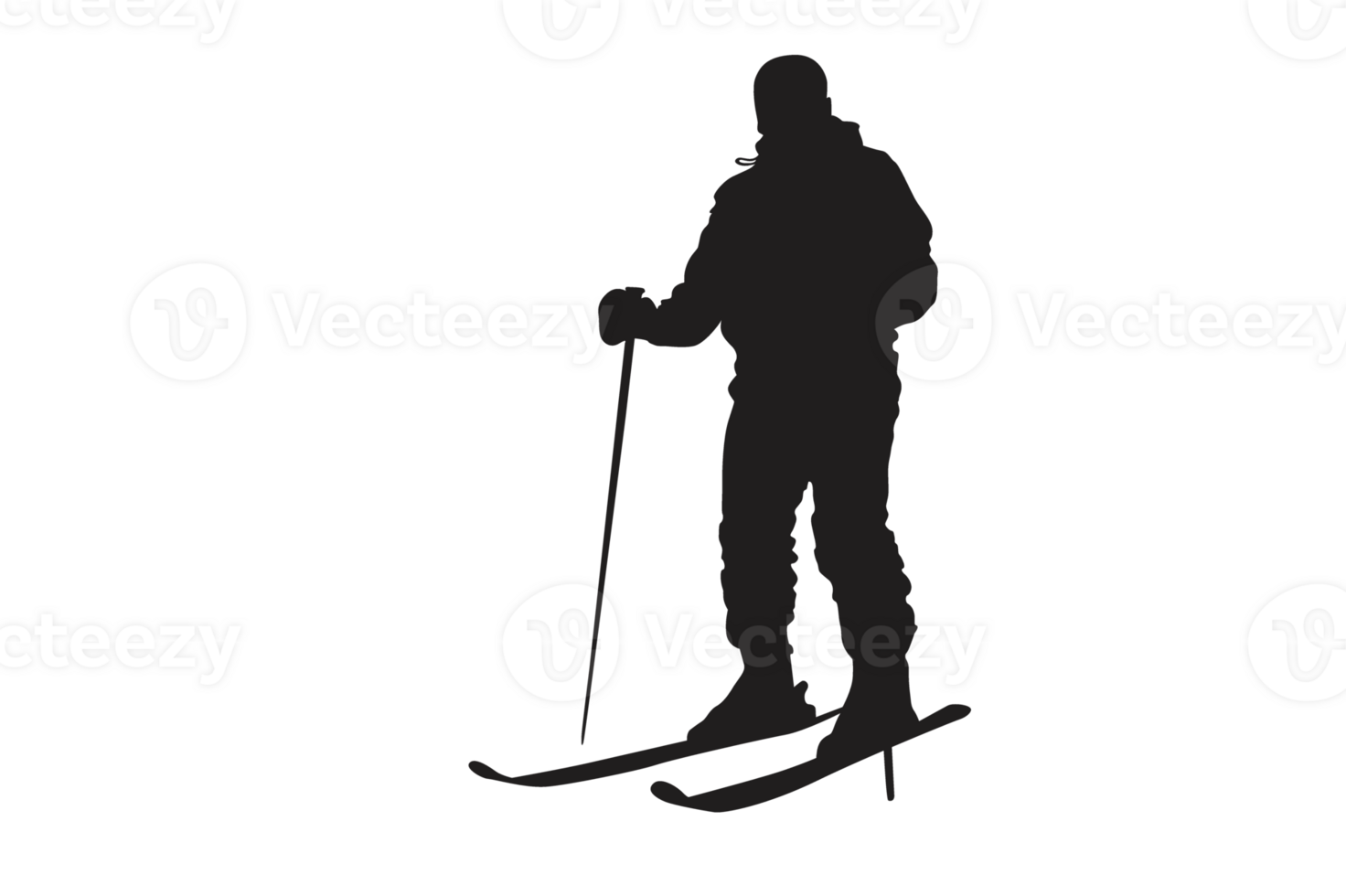 Pose Of Ice Skating Silhouette With Transparent Background png