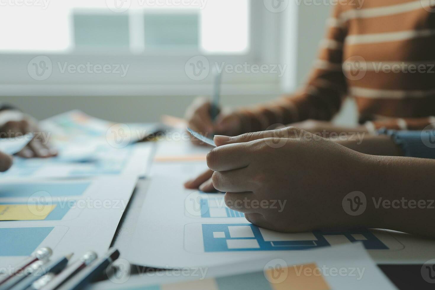 UX UI and Programming development technology. photo