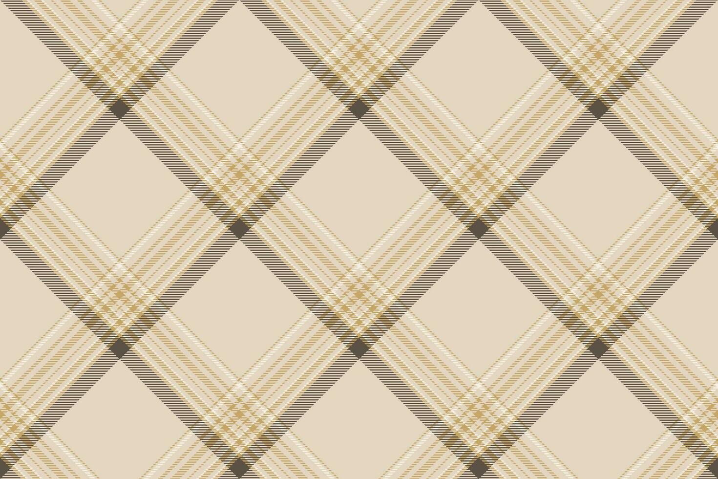 Tartan plaid background, diagonal check seamless pattern. Vector fabric texture for textile print, wrapping paper, gift card, wallpaper.