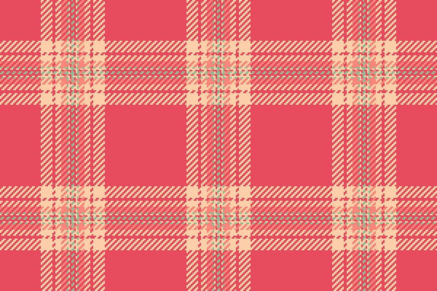 Tartan seamless vector of background texture plaid with a fabric pattern check textile.