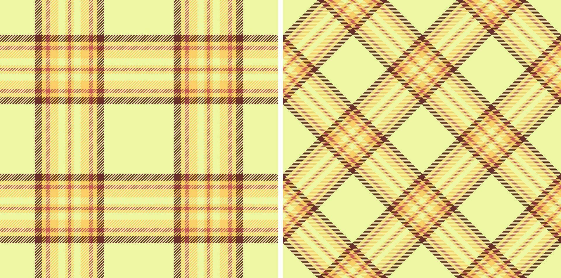 Plaid texture fabric of pattern textile tartan with a check seamless background vector. vector