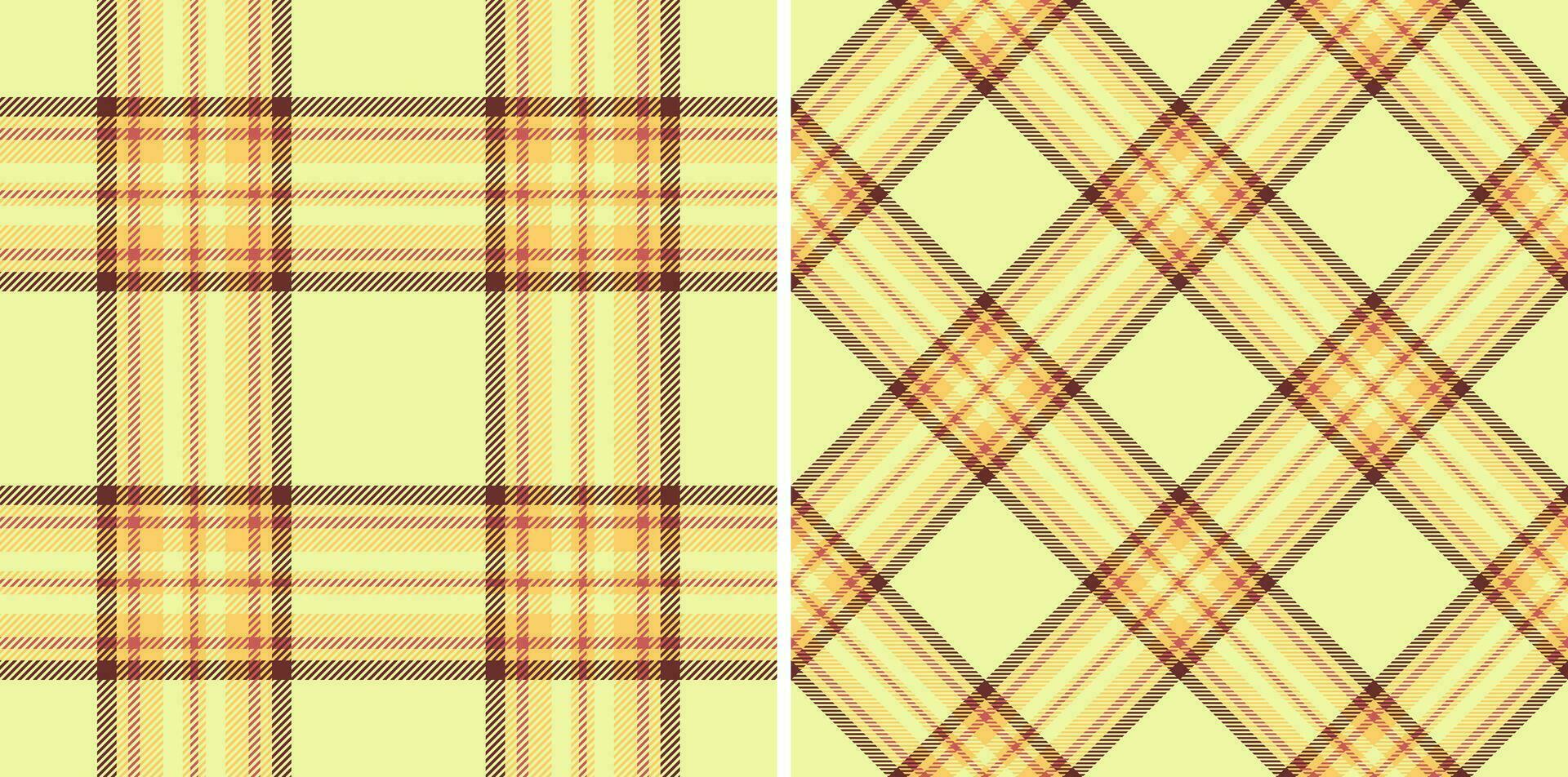 Plaid texture fabric of pattern textile tartan with a check seamless background vector. vector