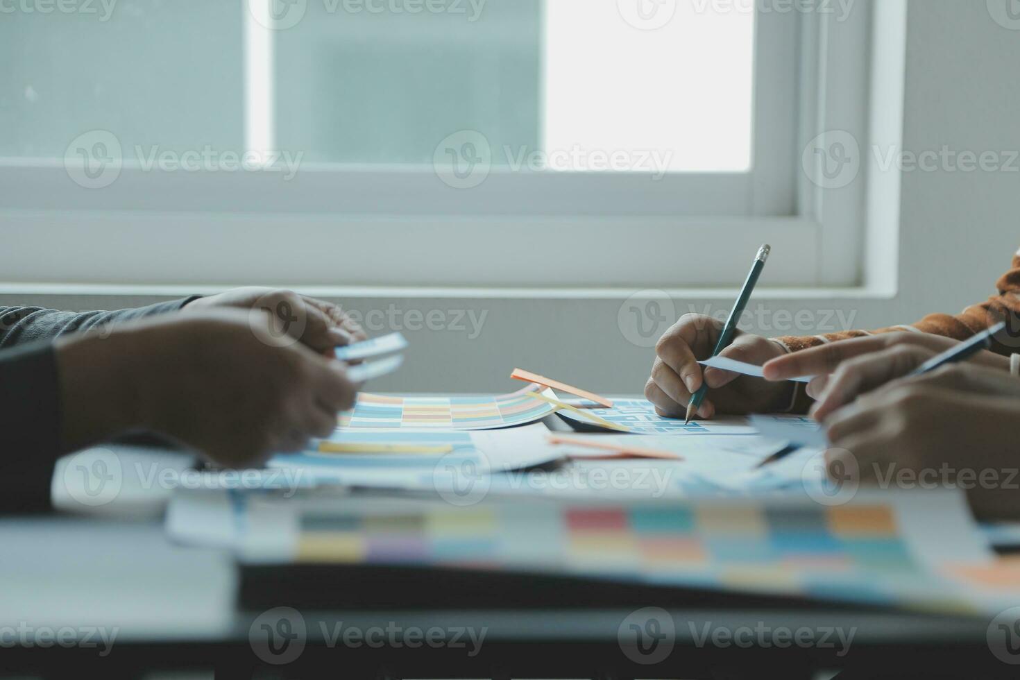 UX UI and Programming development technology. photo