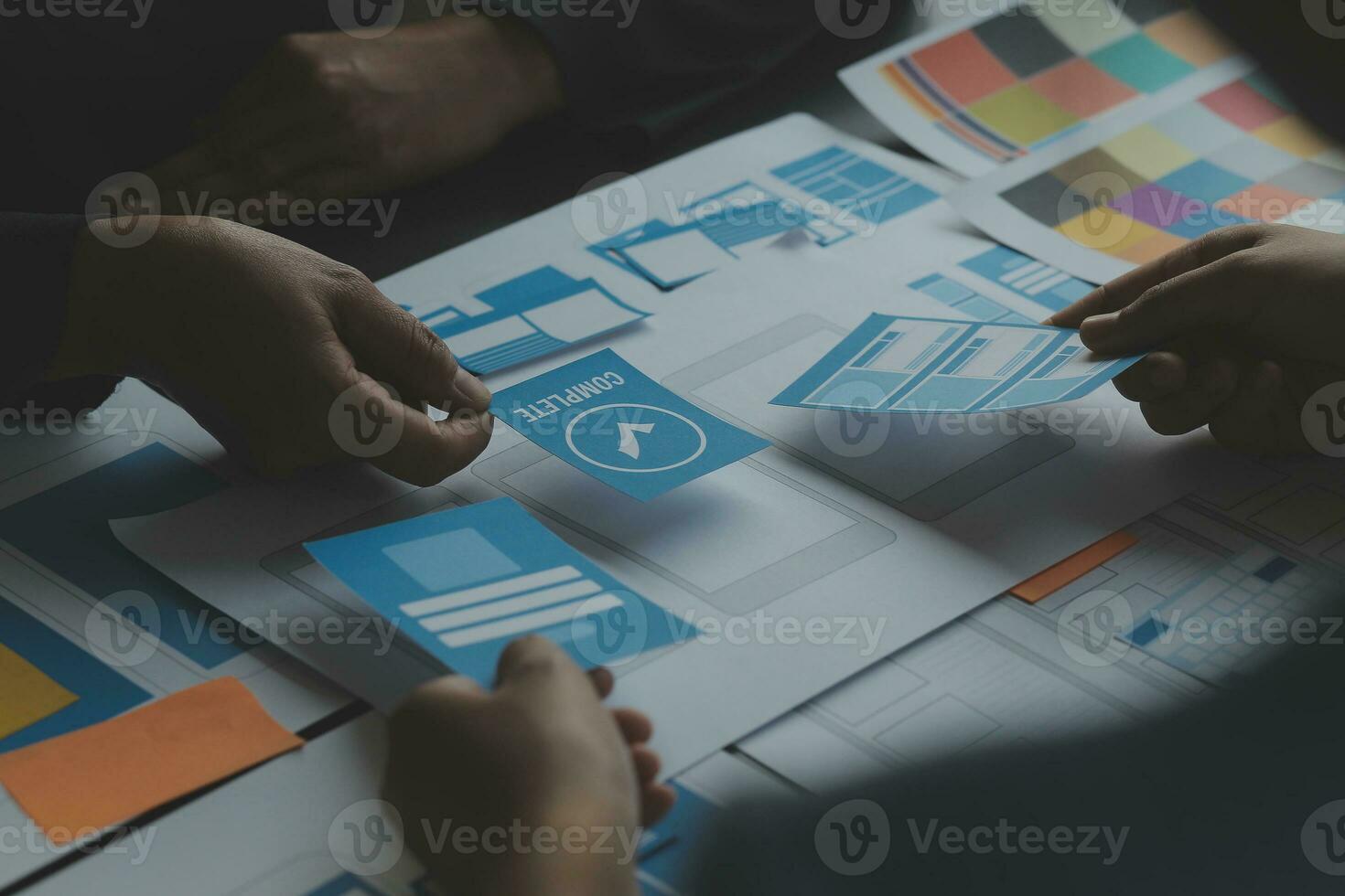 ux ui y programación desarrollo tecnología. foto