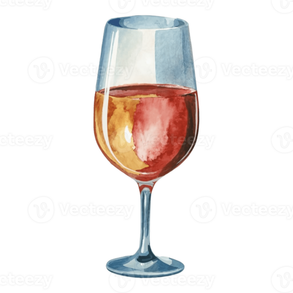 du vin verre et bouteille ai génératif png