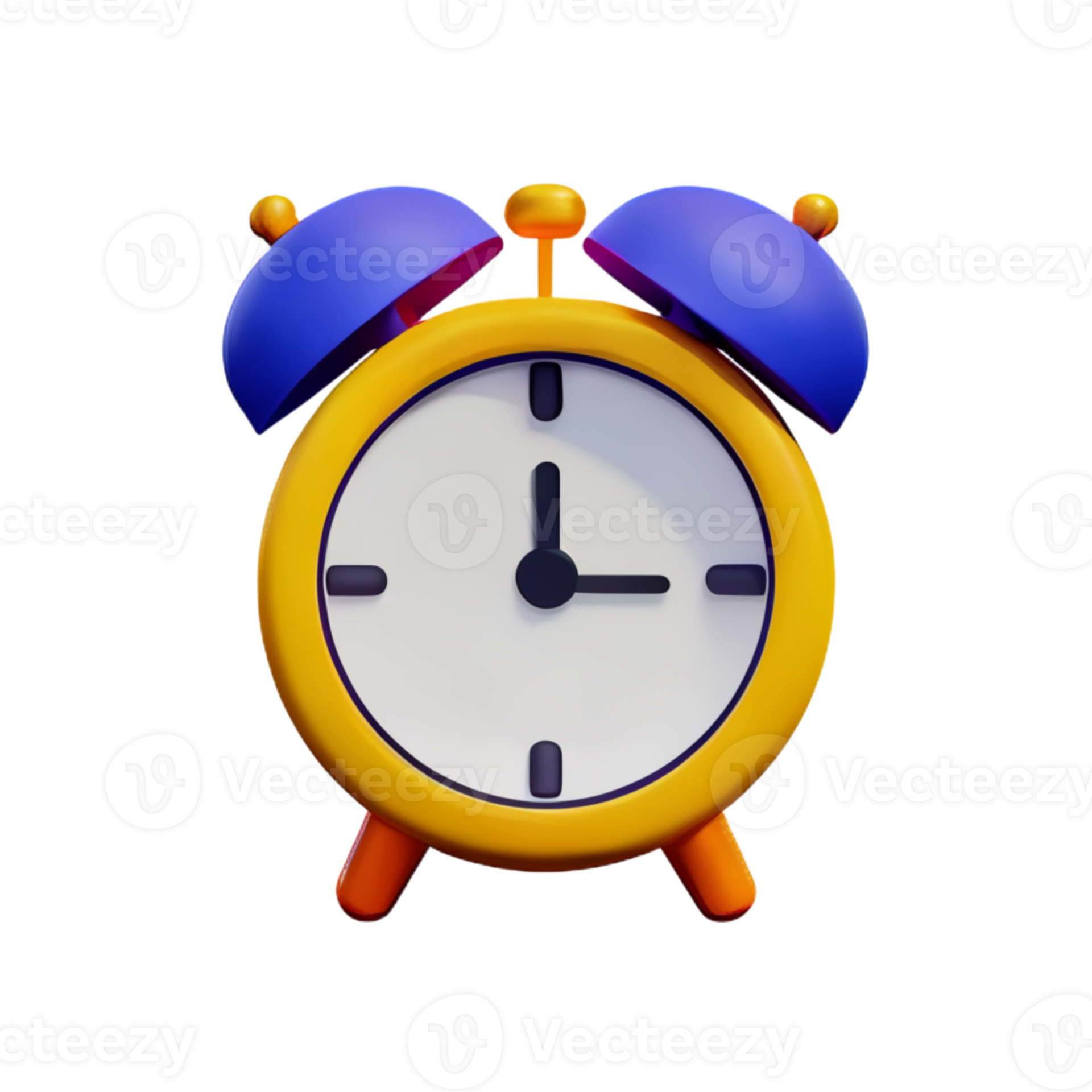 Alarm Clock Time AI Generative 34138456 PNG