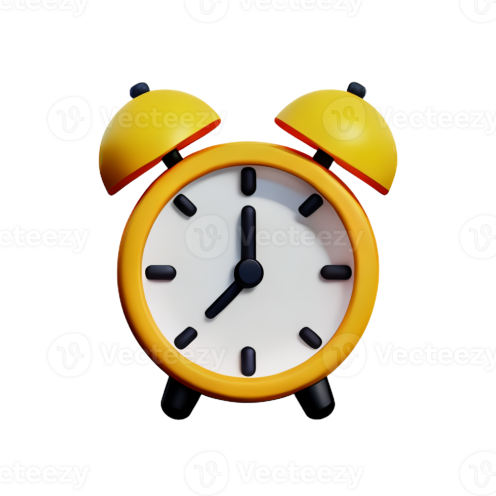 Alarm Clock Time AI Generative 34138460 PNG