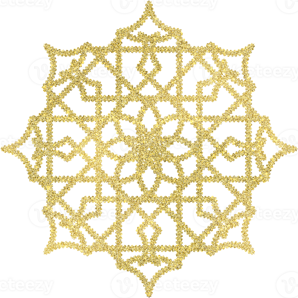 ramadan kareem golden illustration png