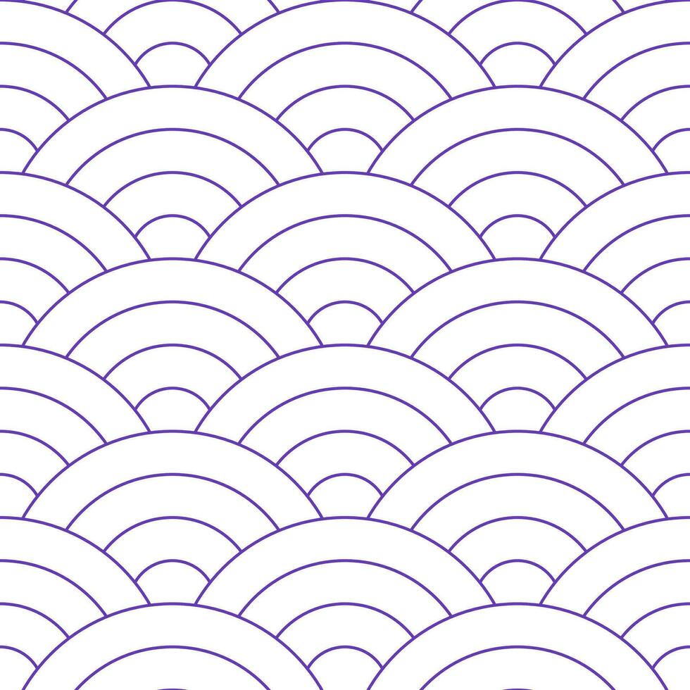 Purple Japanese wave pattern background. Japanese pattern vector. Waves background illustration. for clothing, wrapping paper, backdrop, background, gift card. vector