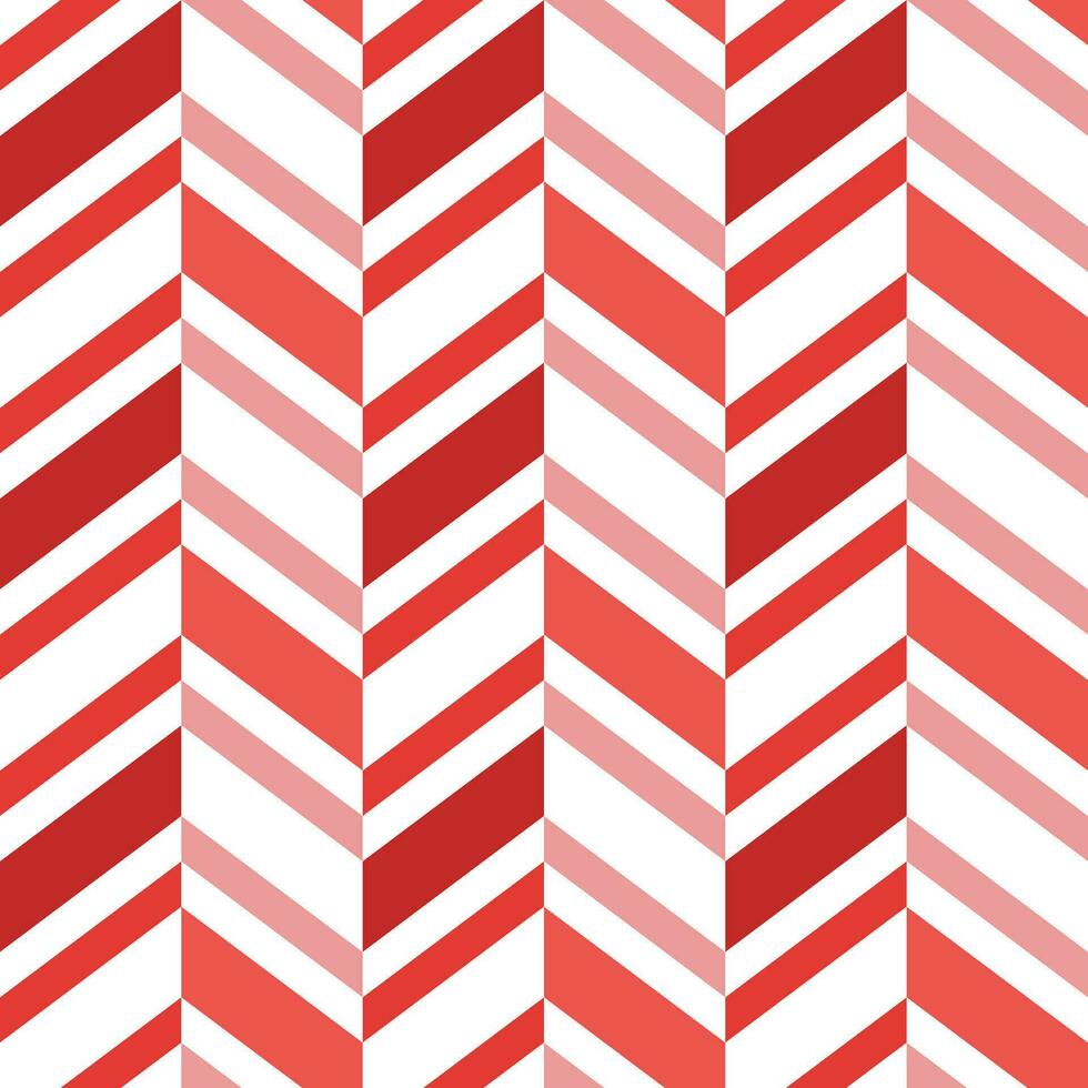 Red shade herringbone pattern. Herringbone vector pattern. Seamless geometric pattern for clothing, wrapping paper, backdrop, background, gift card.