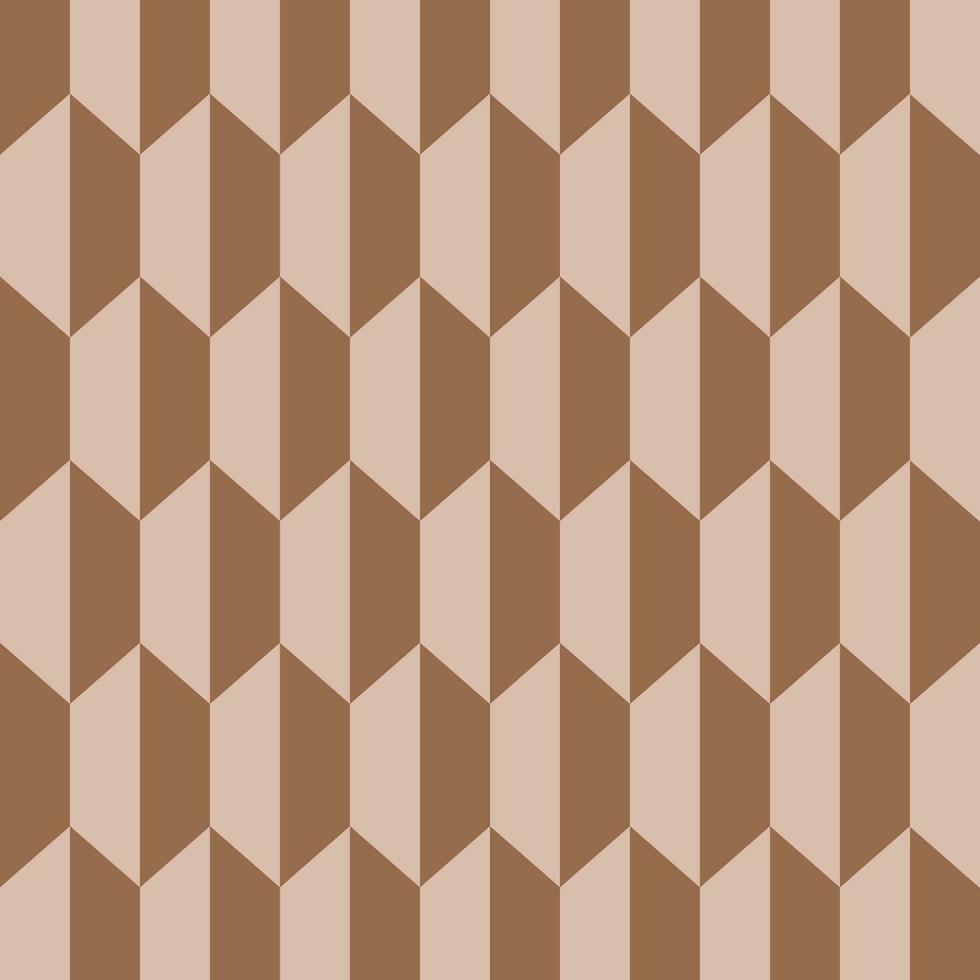 Brown Hexagon Seamless Background use for background design, print, social networks, packaging, textile, web, cover, banner and etc. vector
