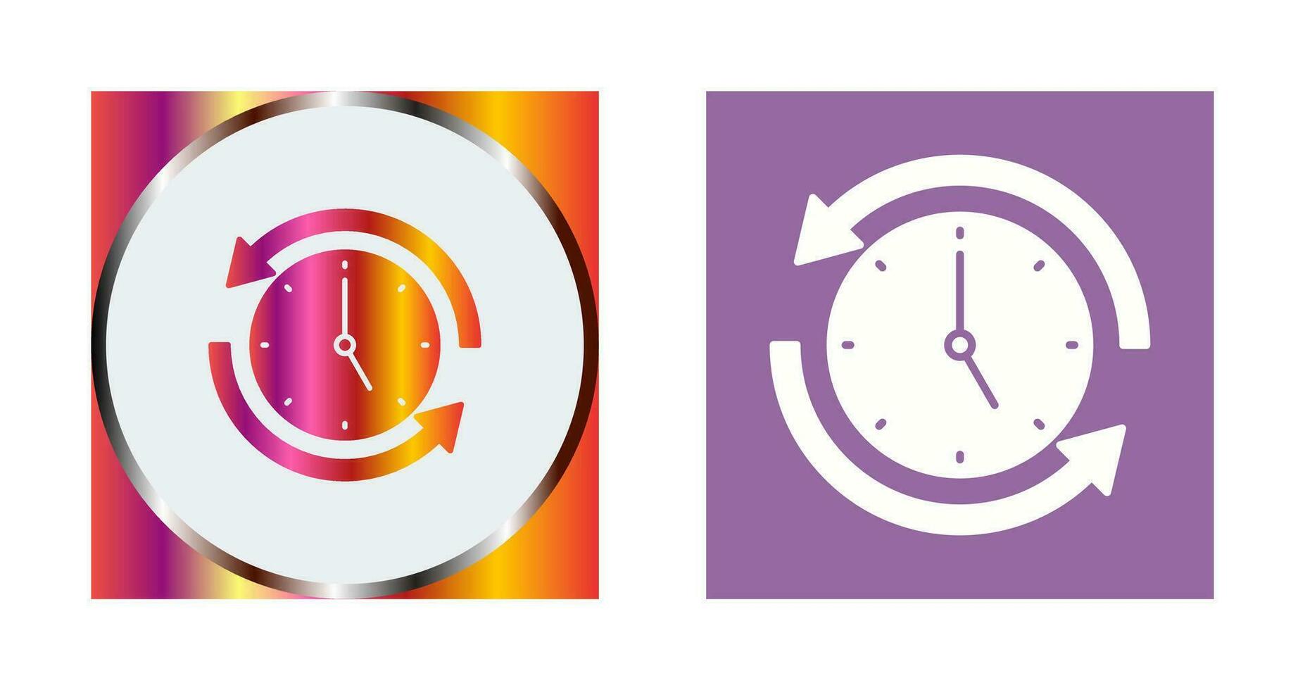 Run Time Vector Icon