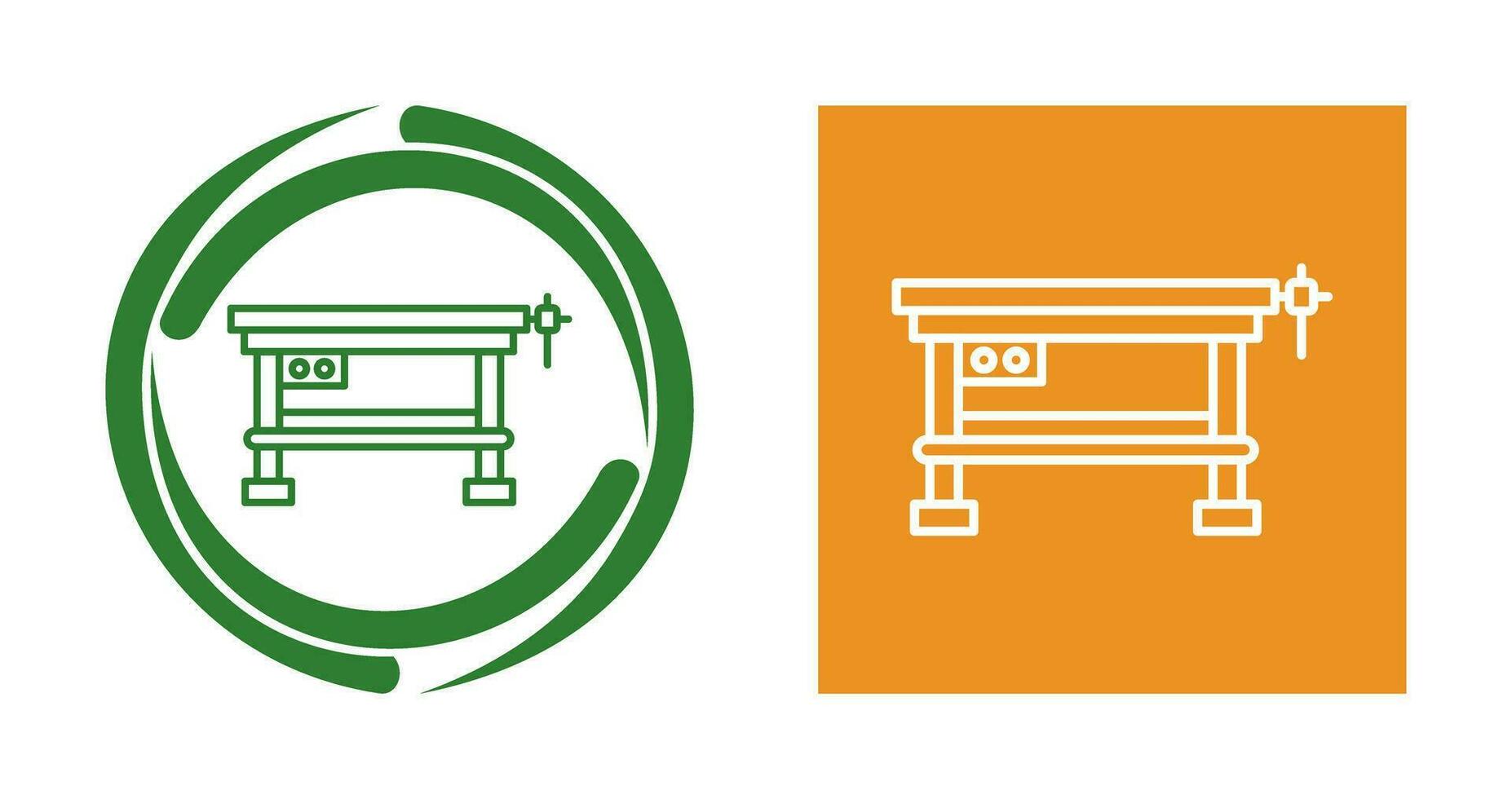 Work Bench Vector Icon