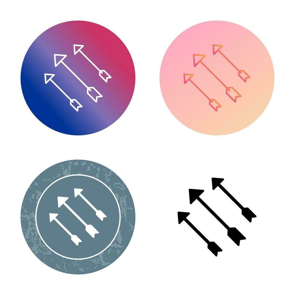 Unique Arrows Vector Icon