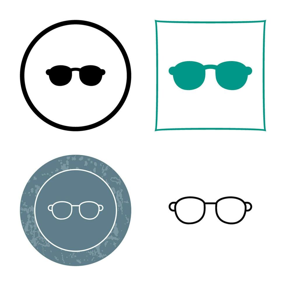 icono de vector de gafas de sol