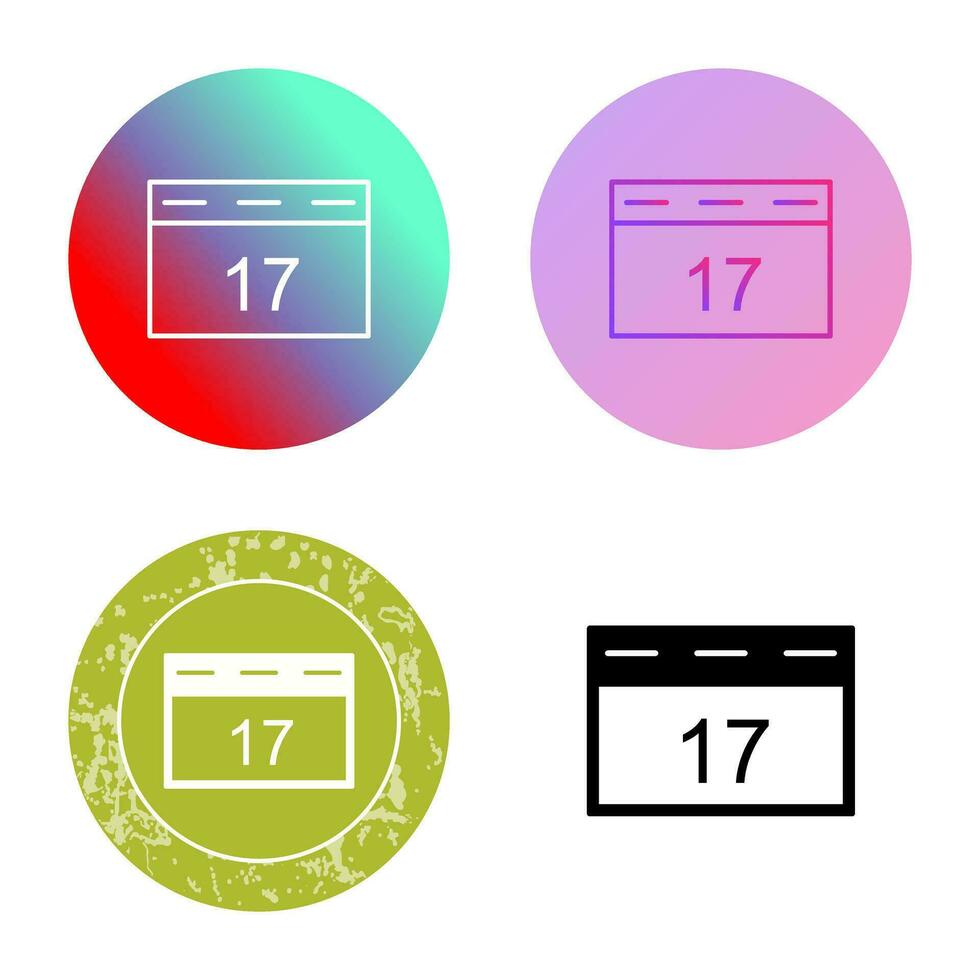 Unique Event Management Vector Icon
