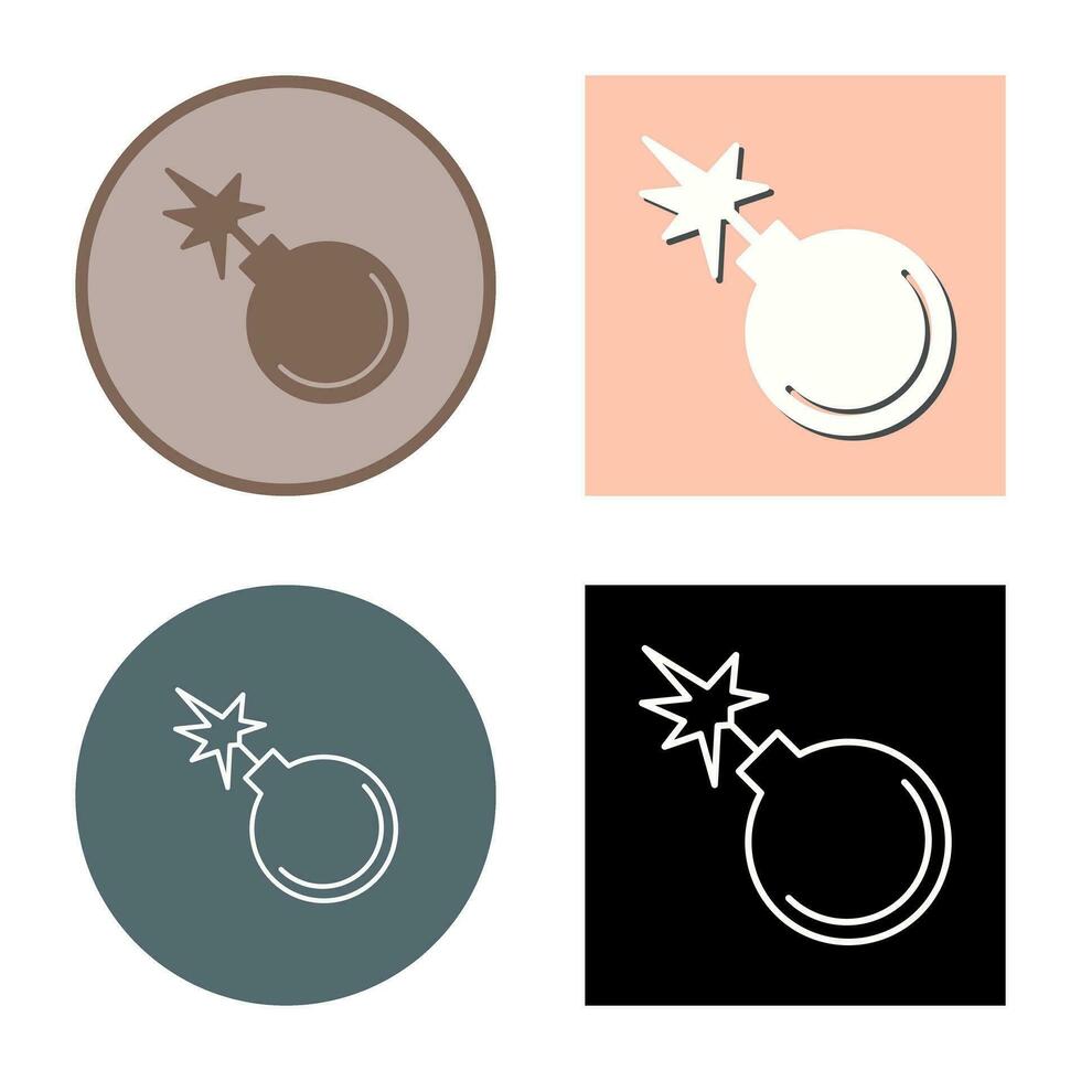 Danger of Explosion Vector Icon