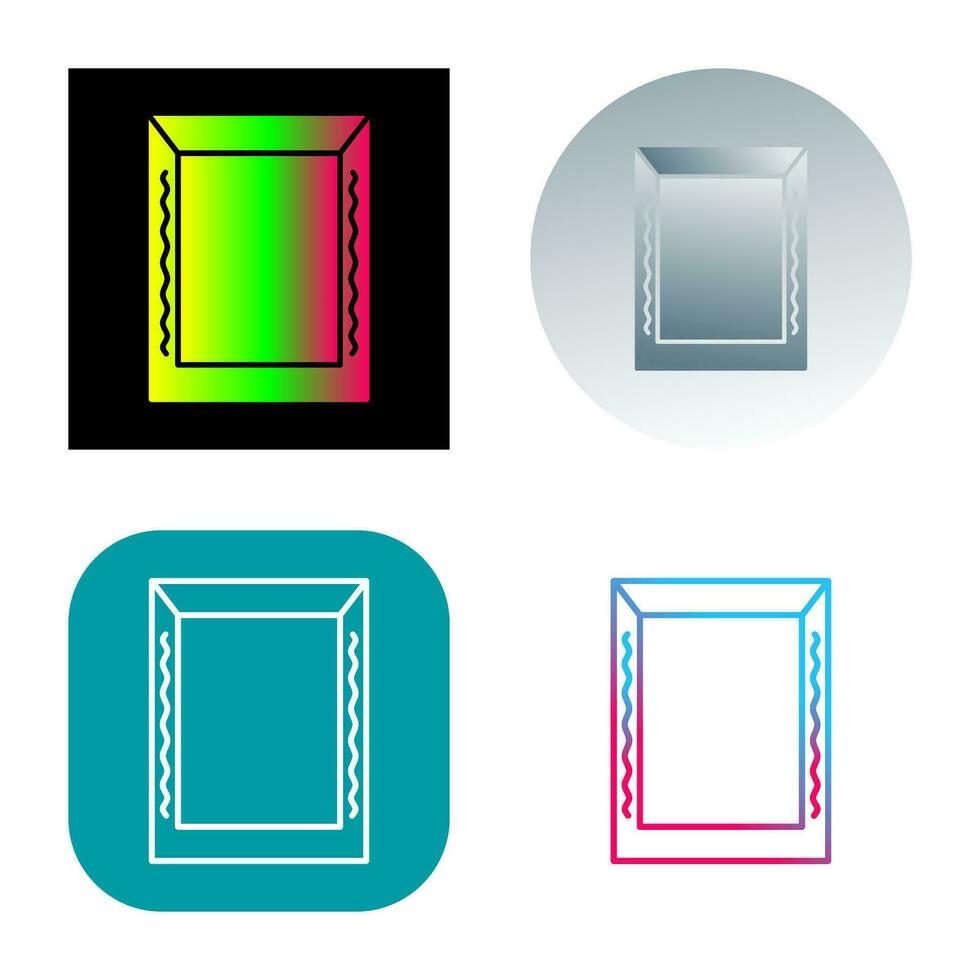 Unique Frame Vector Icon