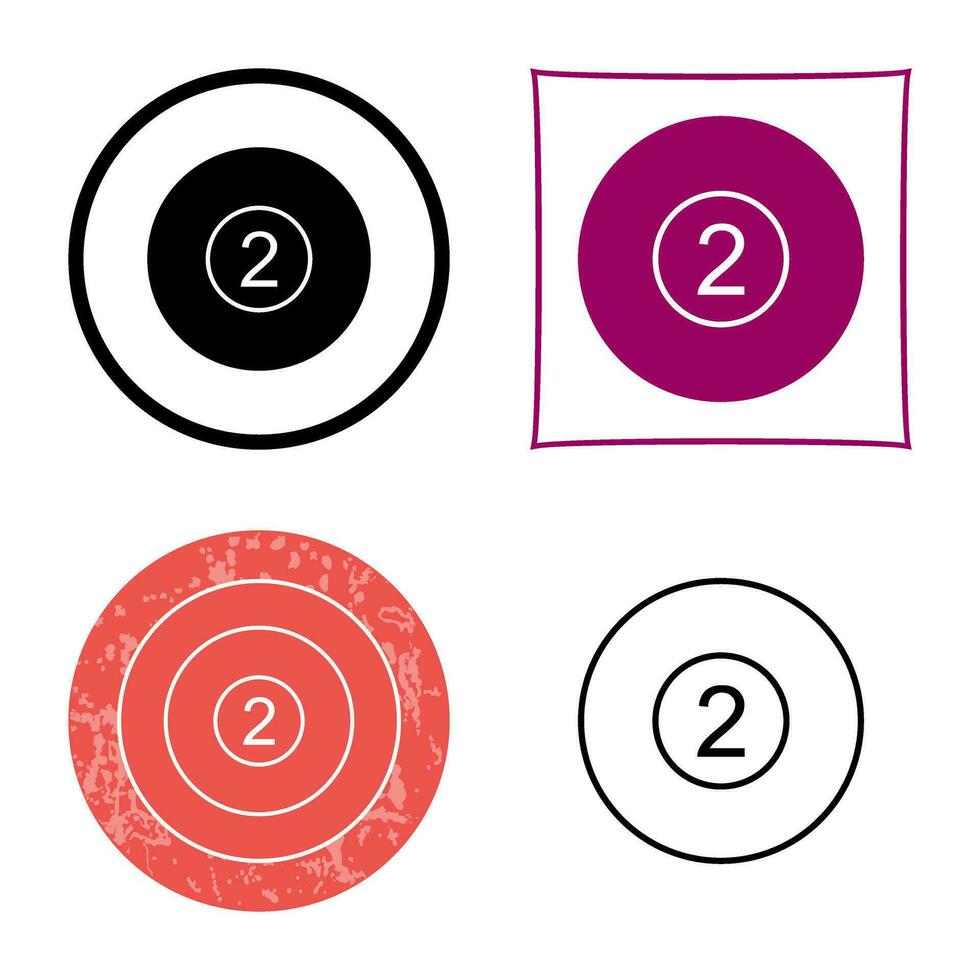Pool Ball Vector Icon